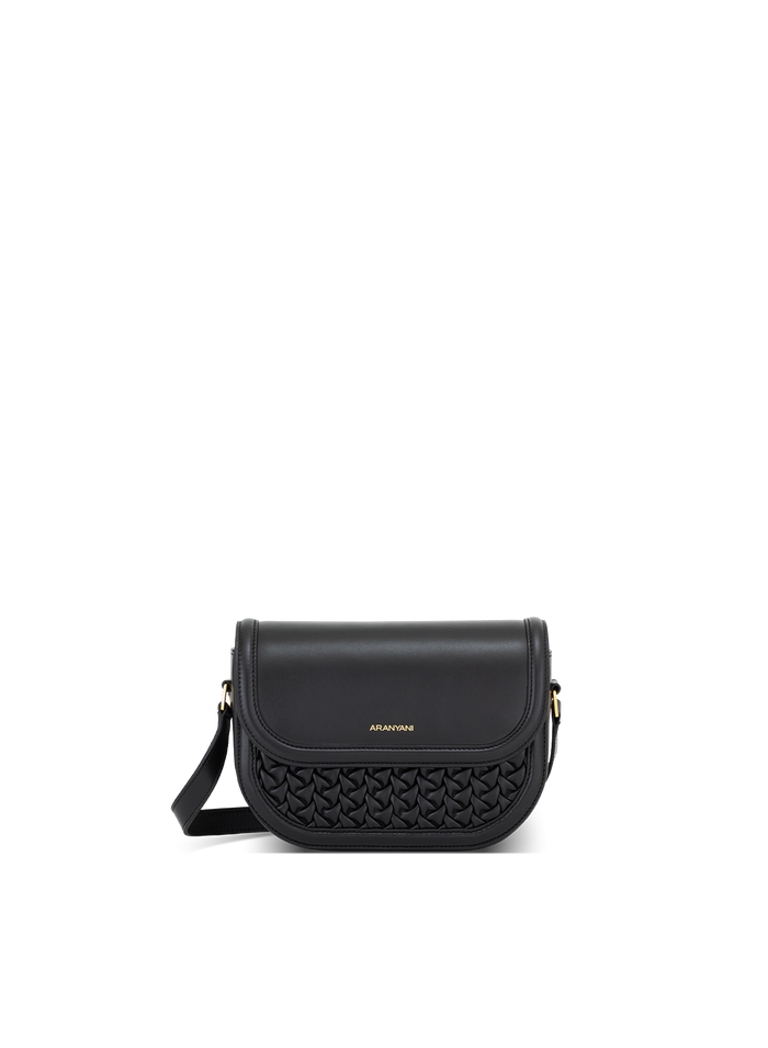 Astra Crossbody, Hand-pleated