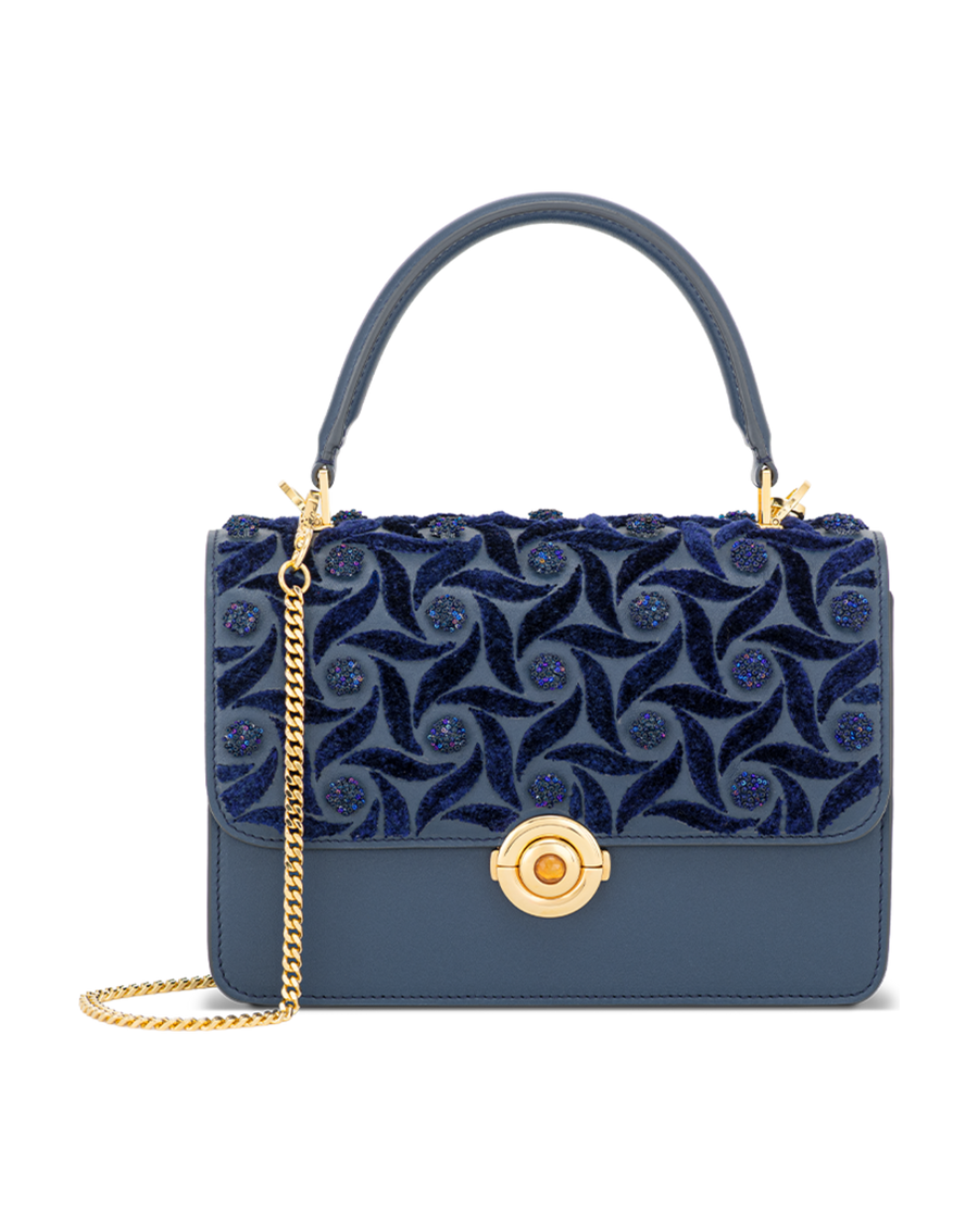Lila, Embellished with Citrine Push Lock