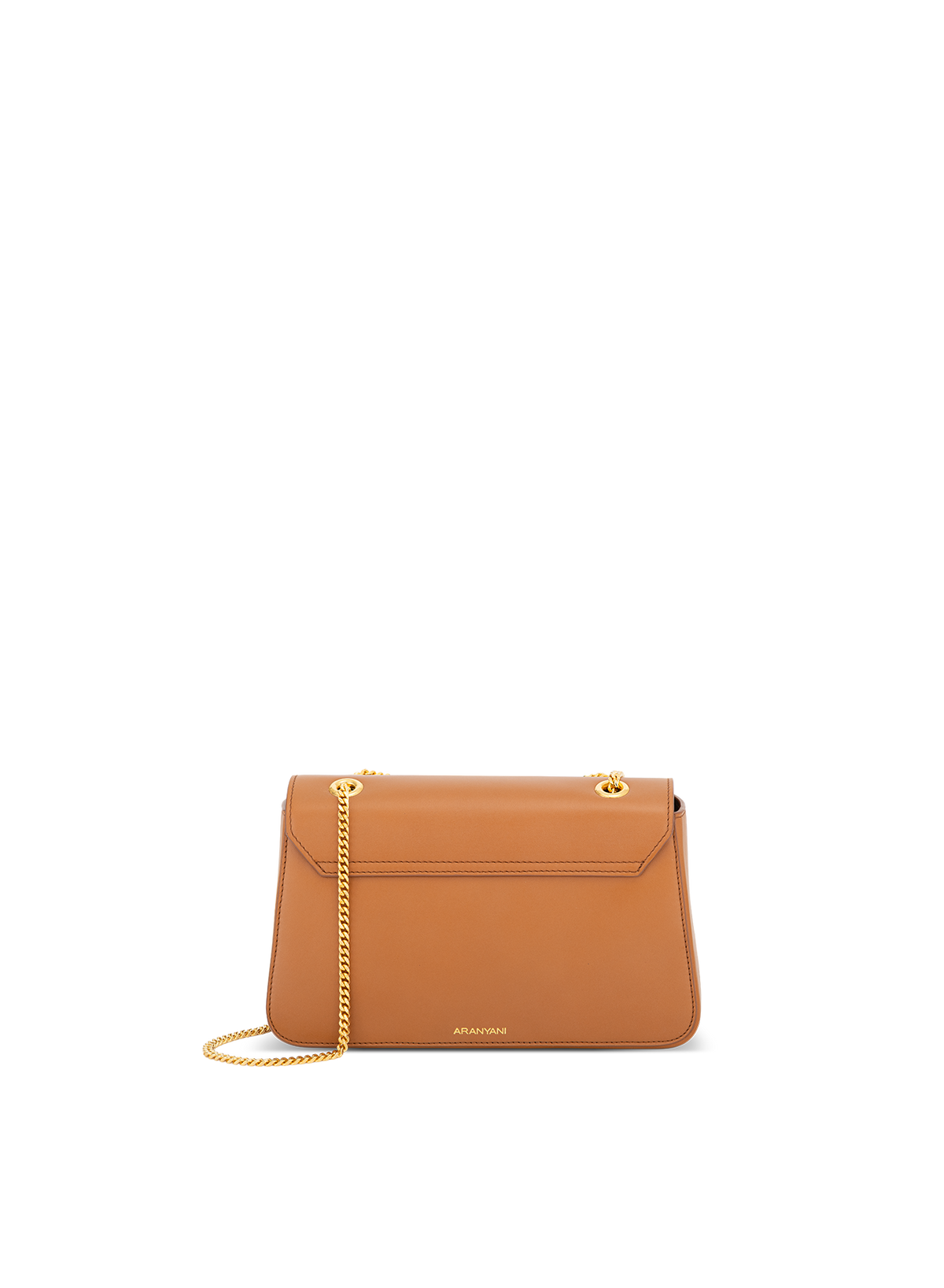 Amoura Citrine Push Lock in Bruno, back view
