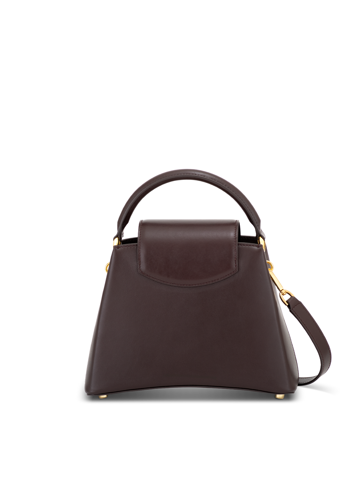 Electra M Monogram in Mahogany, back view