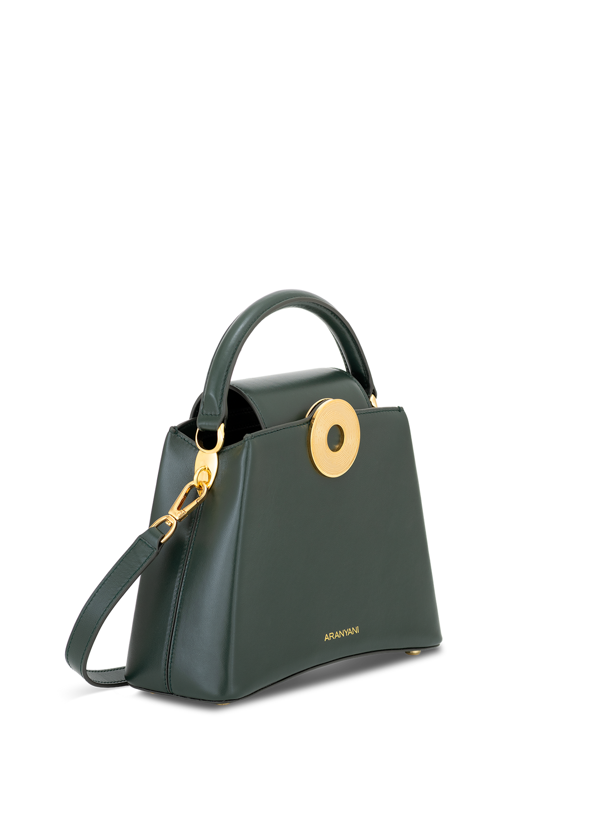 Electra M Monogram in Green, side view