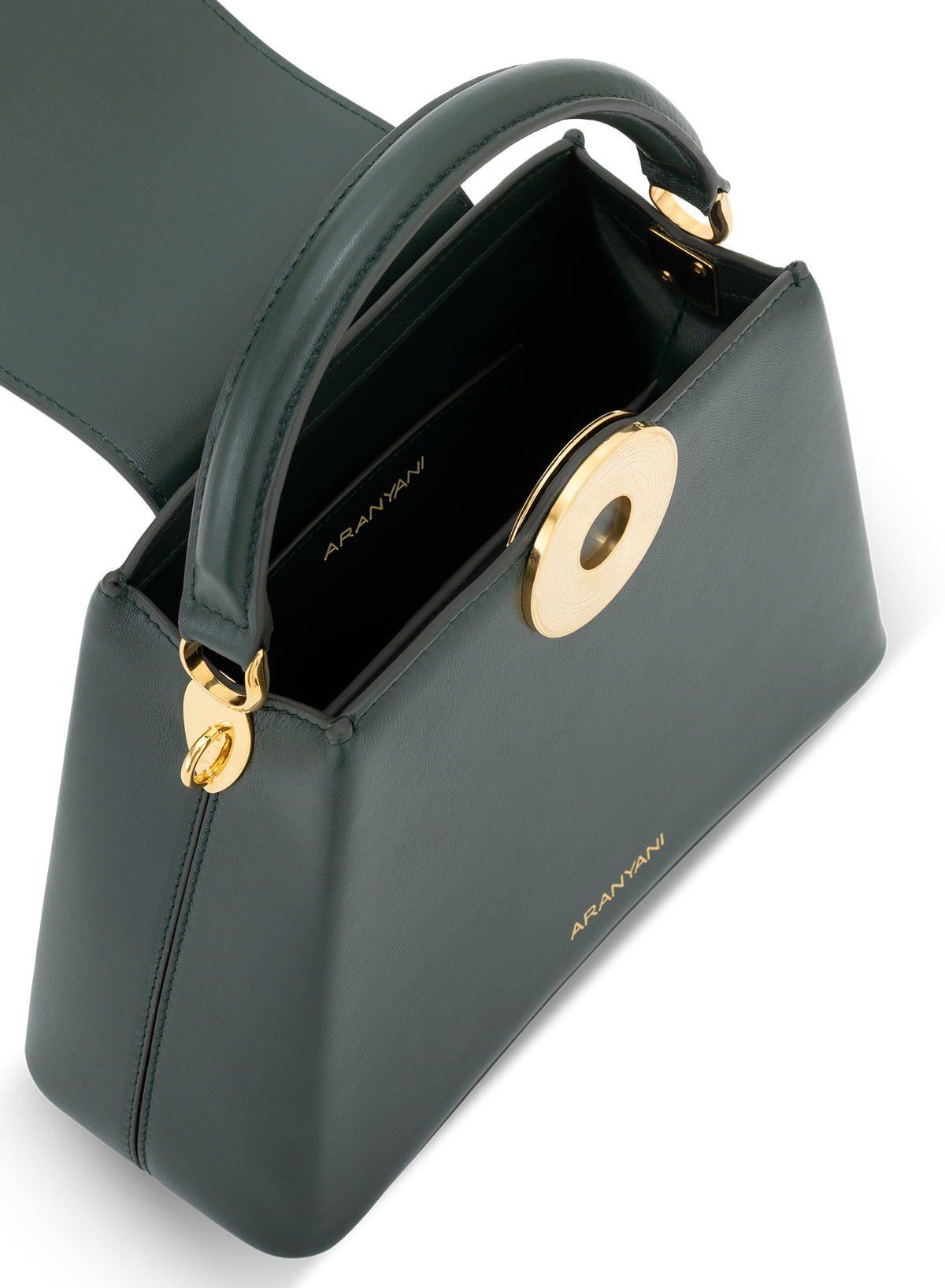 Electra M Monogram in Green, top view