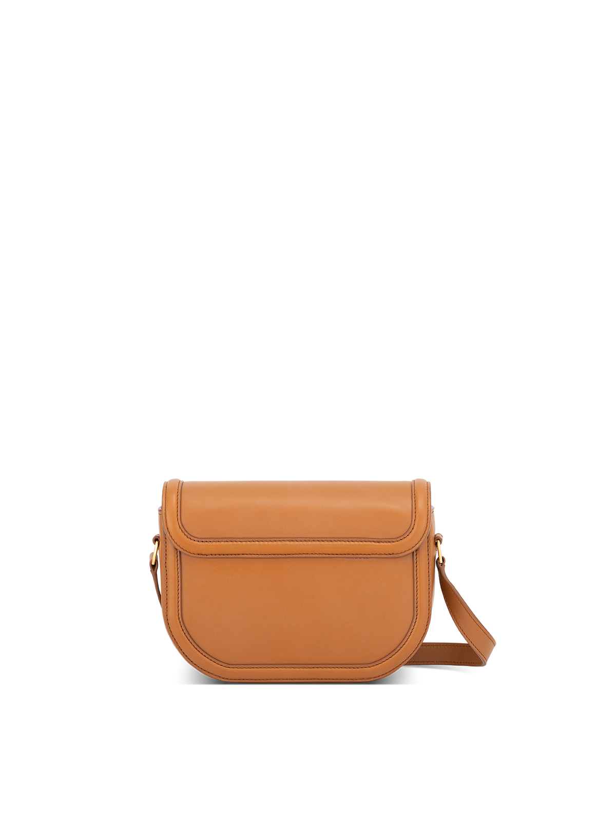 Astra Crossbody Hand-pleated in Bruno, back view
