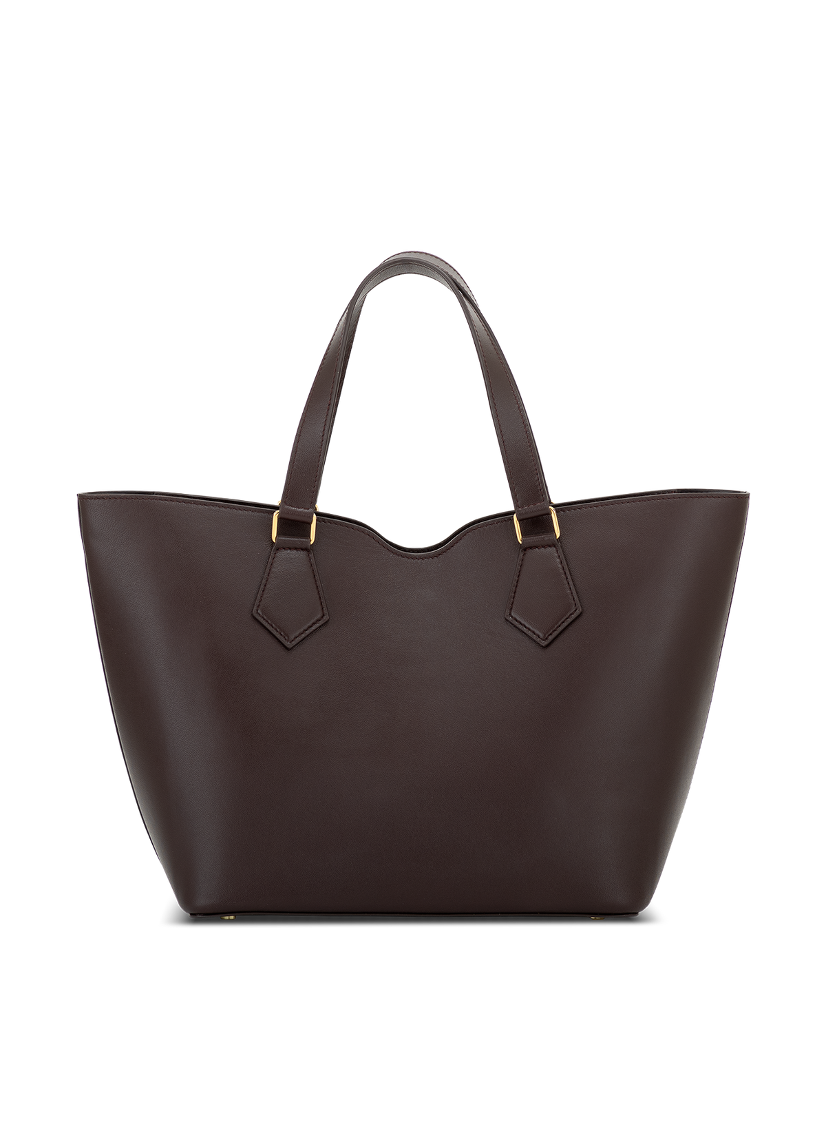 Amala M Tote in Mahogany, back view