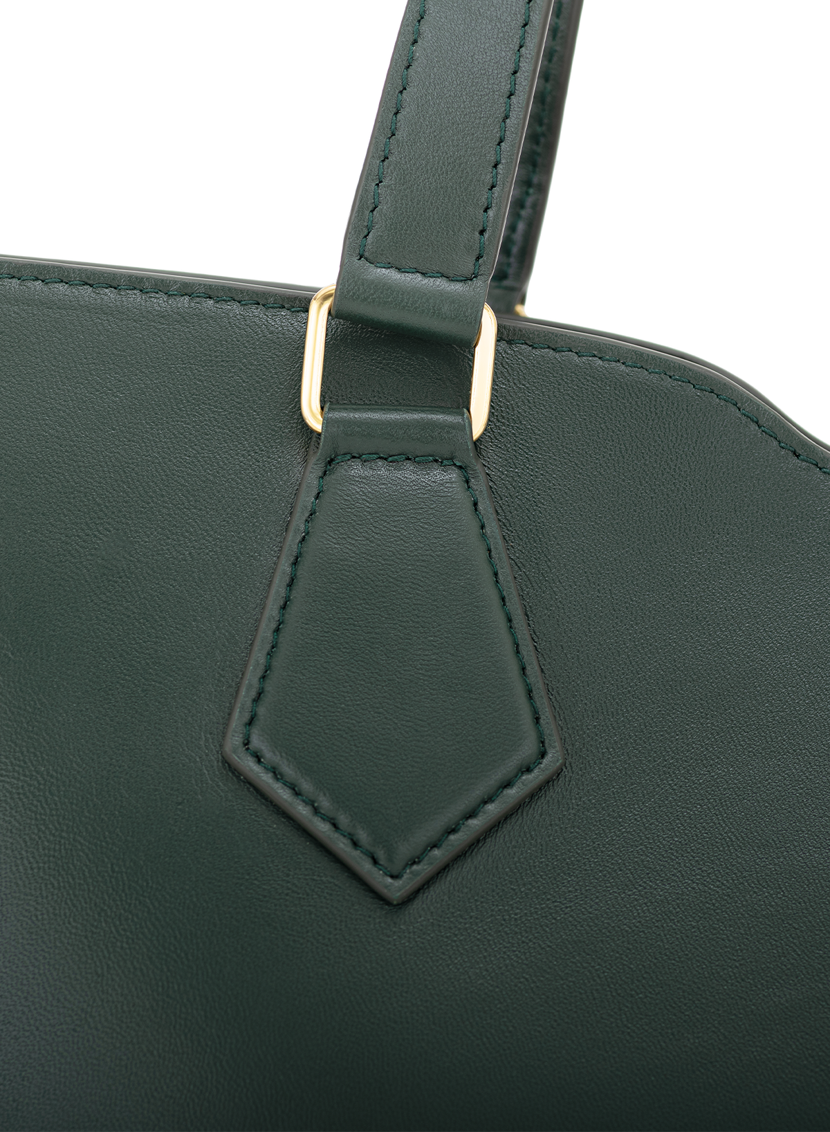 Amala M Tote in Green, close-up detail