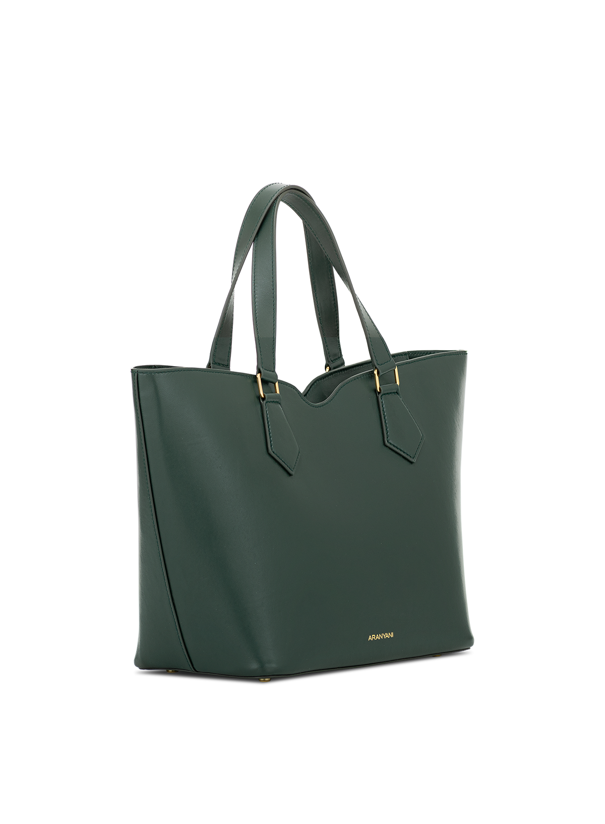 Amala M Tote in Green, side view