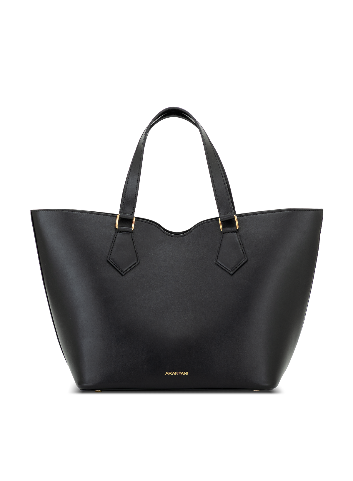 Amala M Tote in Obsidian, front view