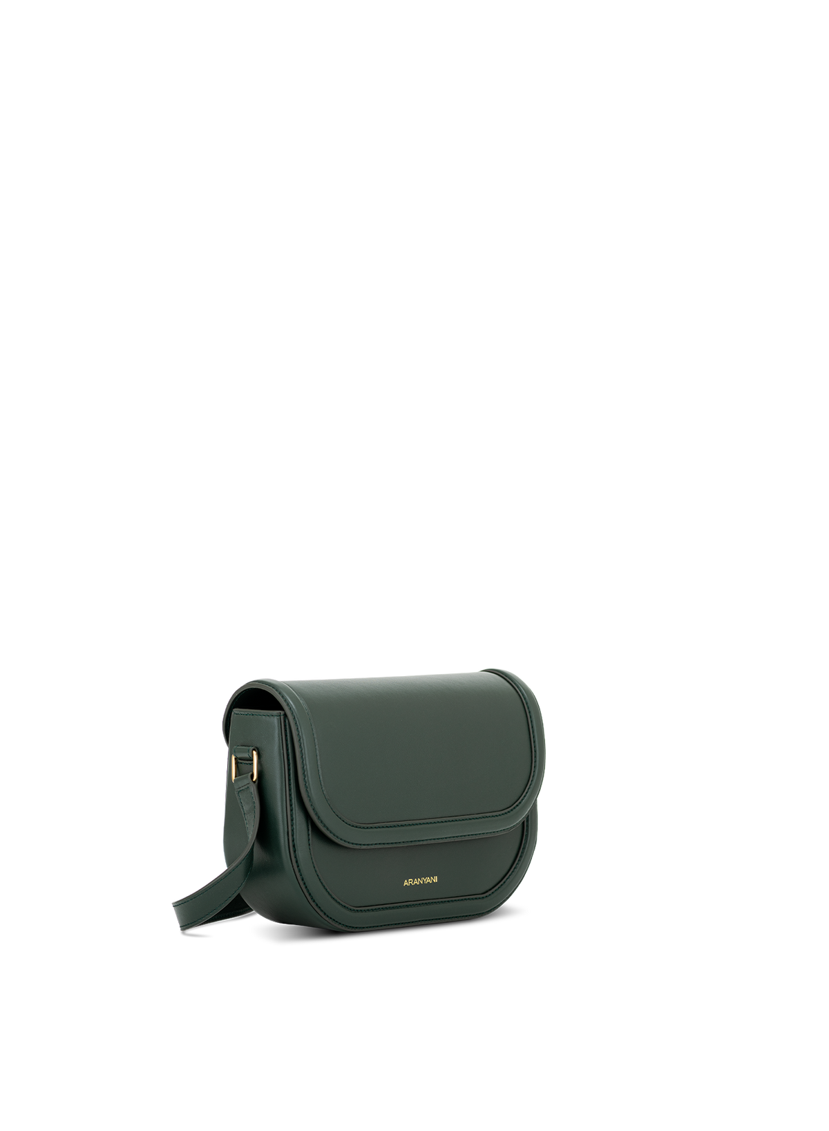 Astra Crossbody in Green, side view