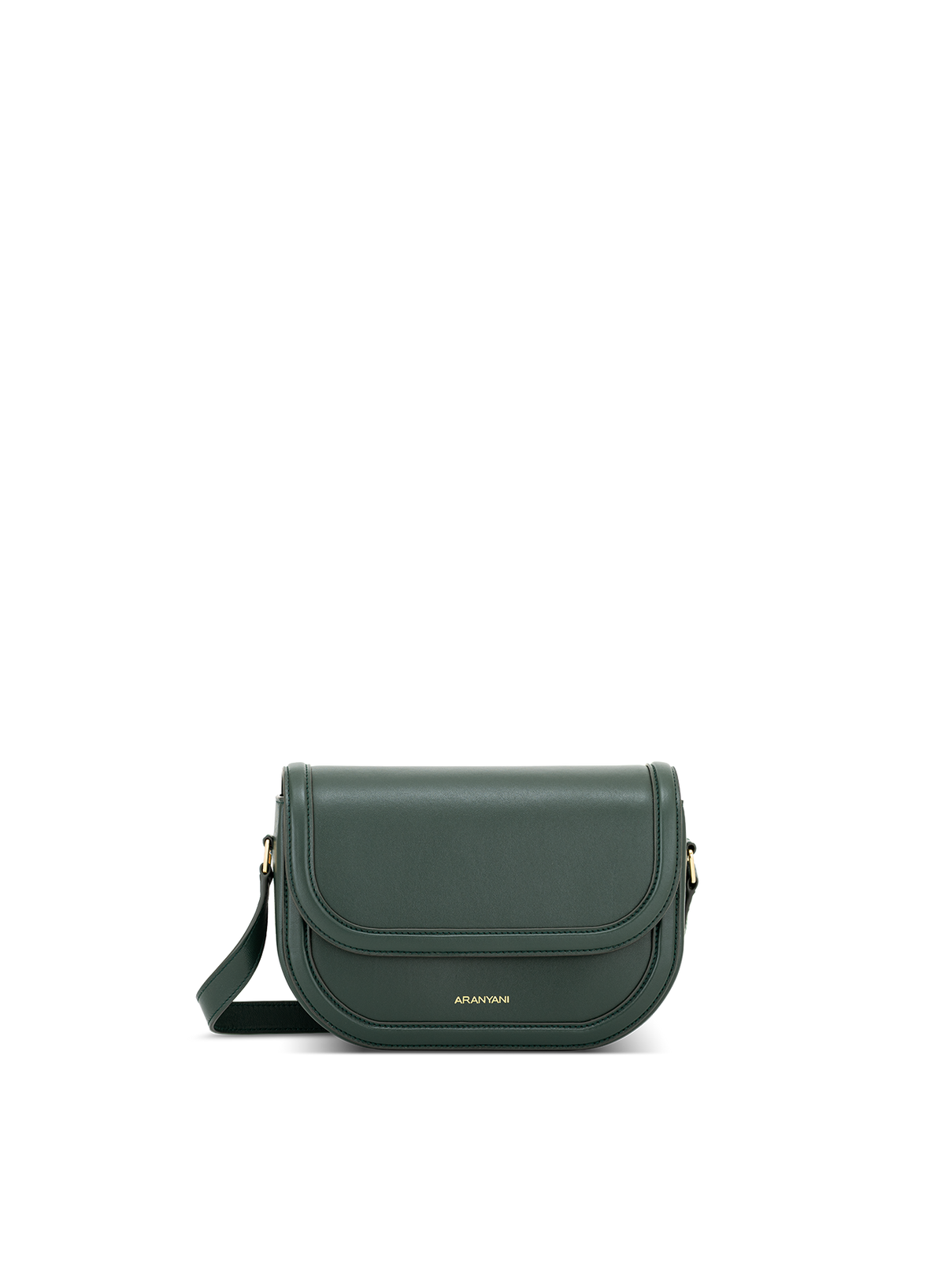 Astra Crossbody in Green, front view