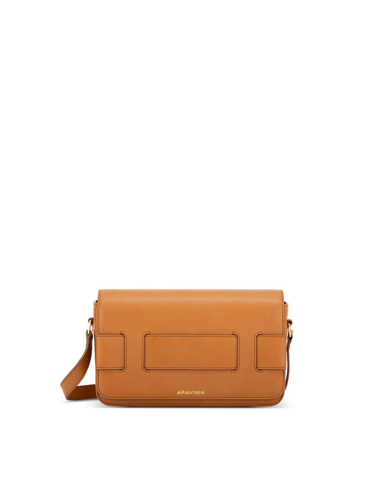 Tara Crossbody in Bruno, front view