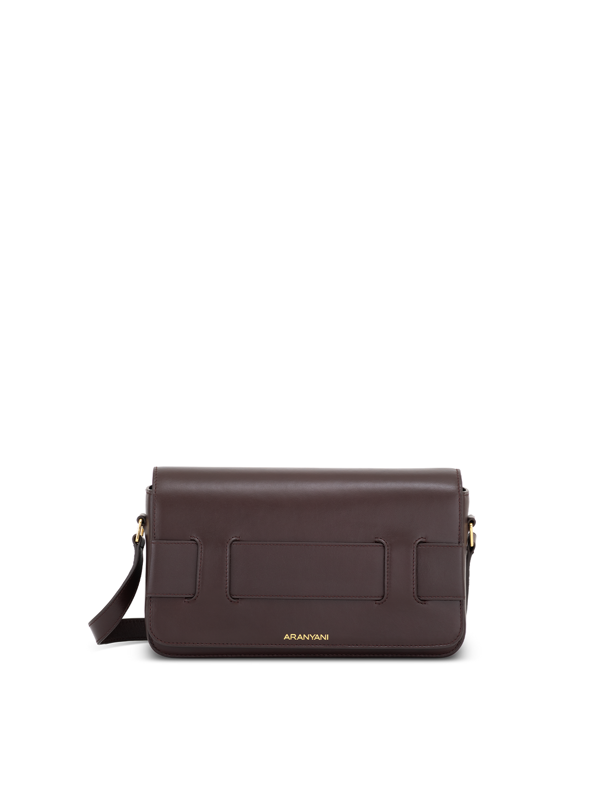 Tara Crossbody in Mahogany, front view