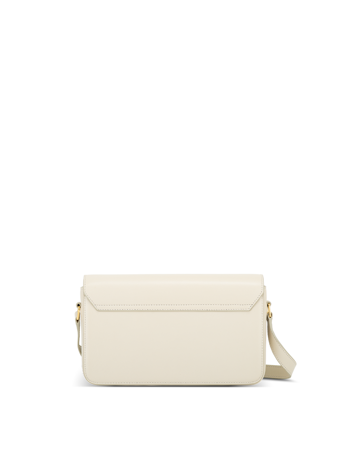 Tara Crossbody Hand-painted in Sand, back view
