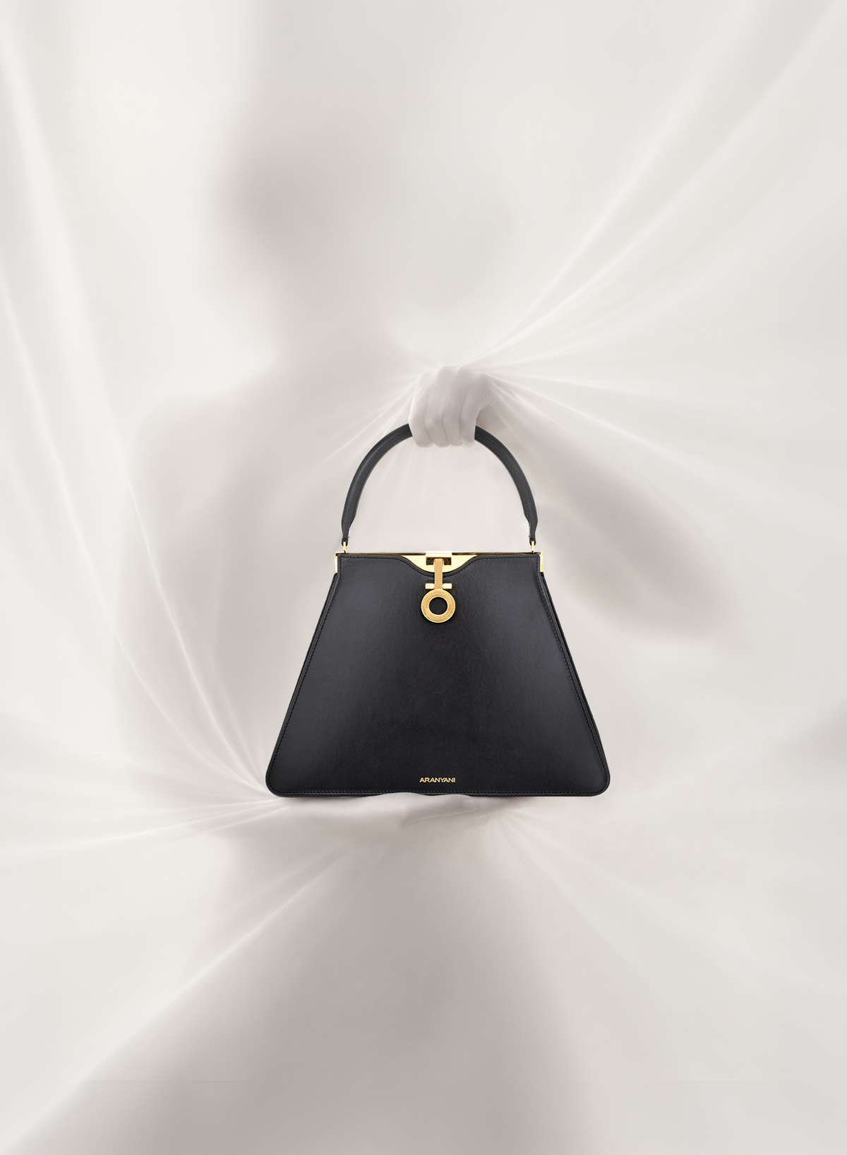 Audra Framed Monogram in Obsidian, Lifestyle