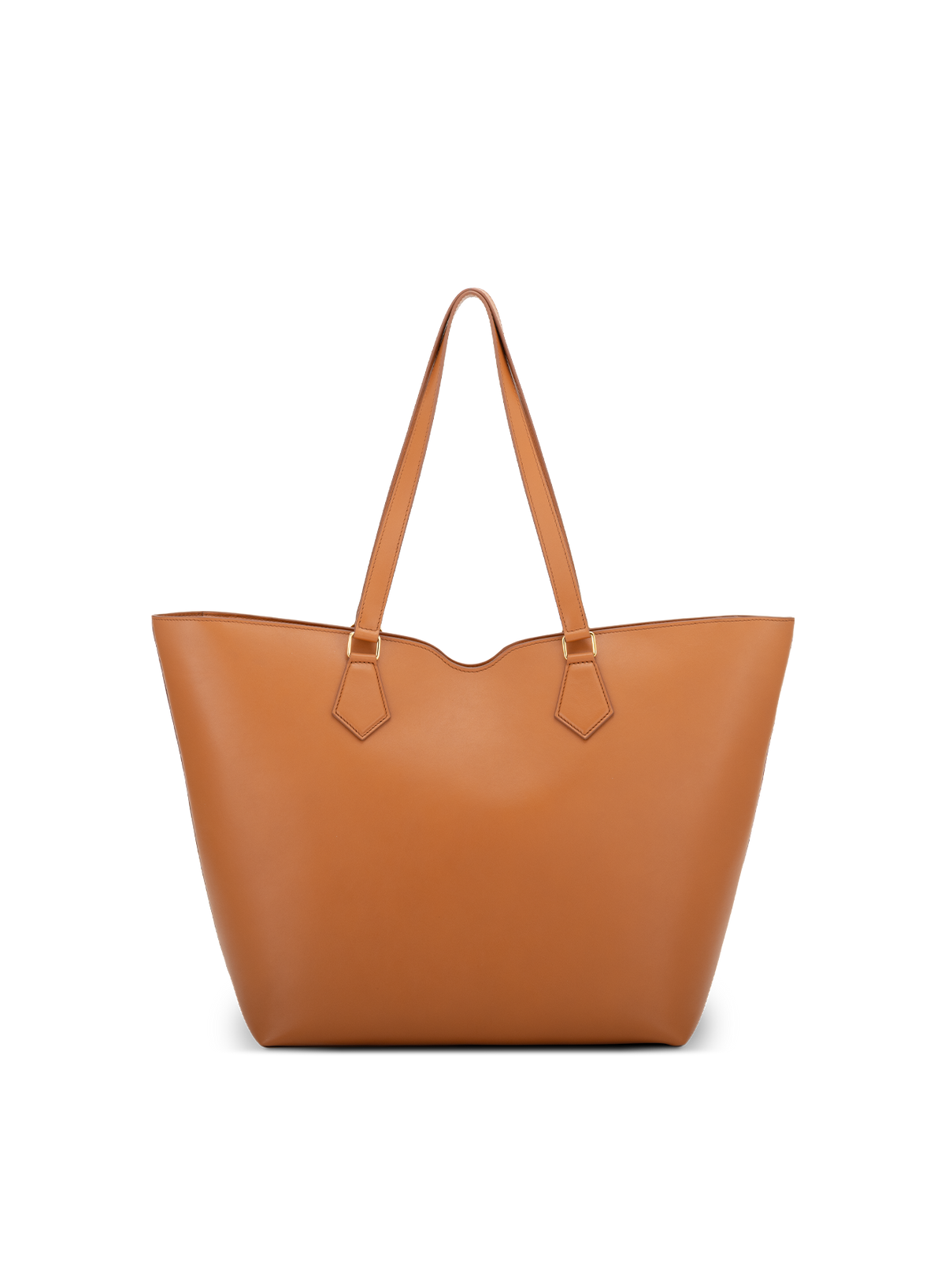 Amala L Tote French Calf Nappa in Bruno, back view