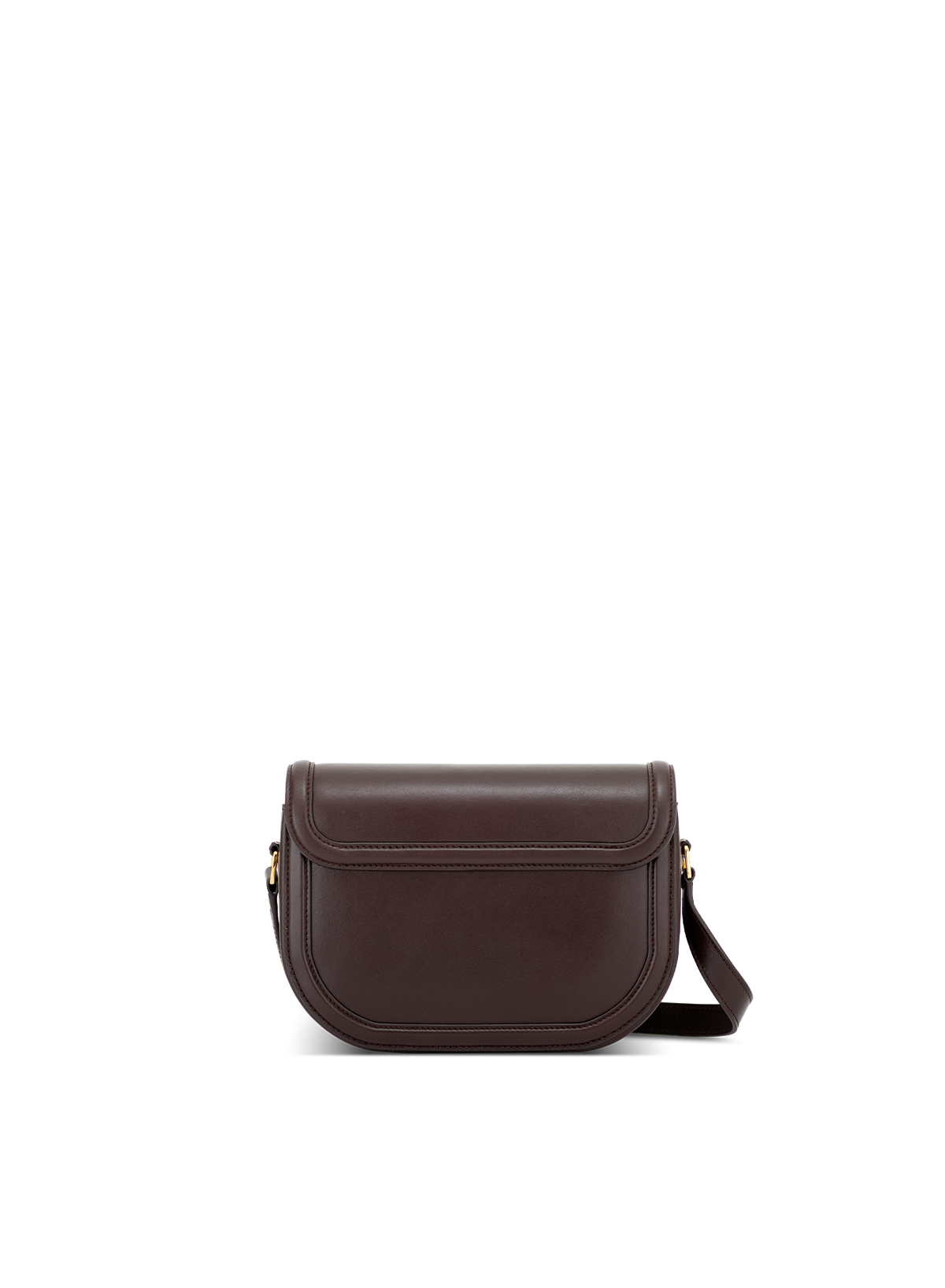 Astra Crossbody in Mahogany, back view