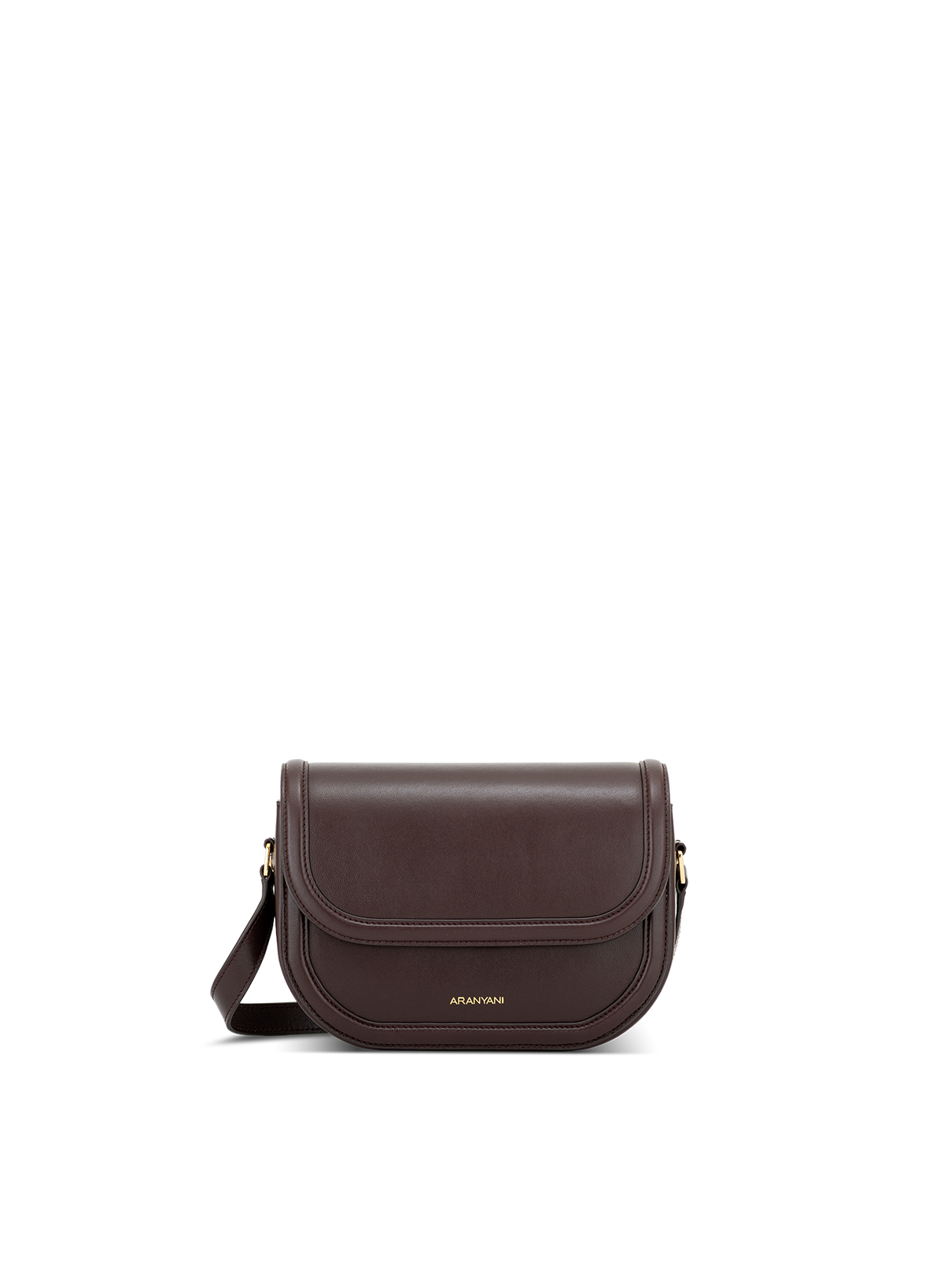Astra Crossbody in Mahogany, front view