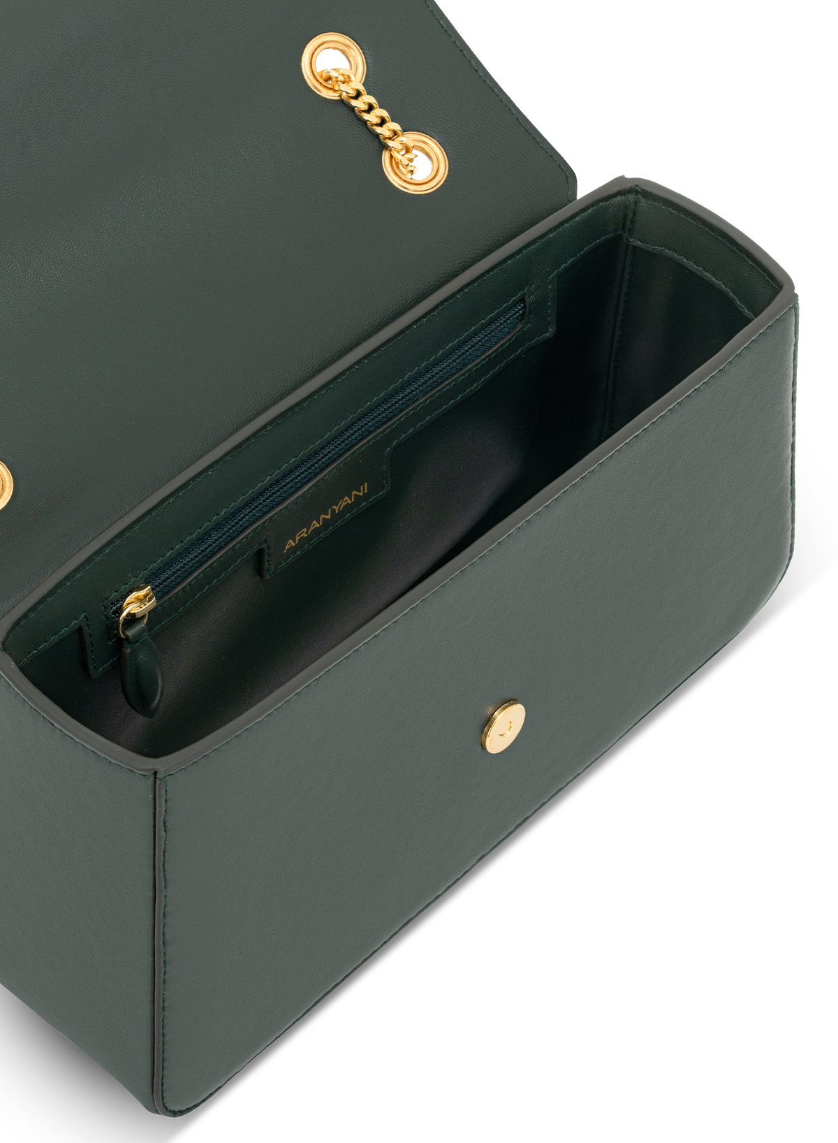 Amoura Monogram in Green, top view