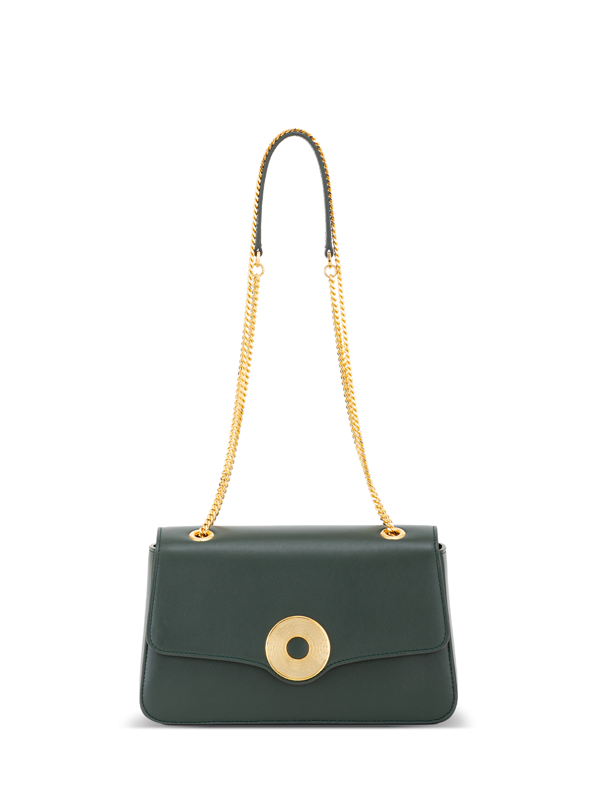 Amoura Monogram in Green, strap detail
