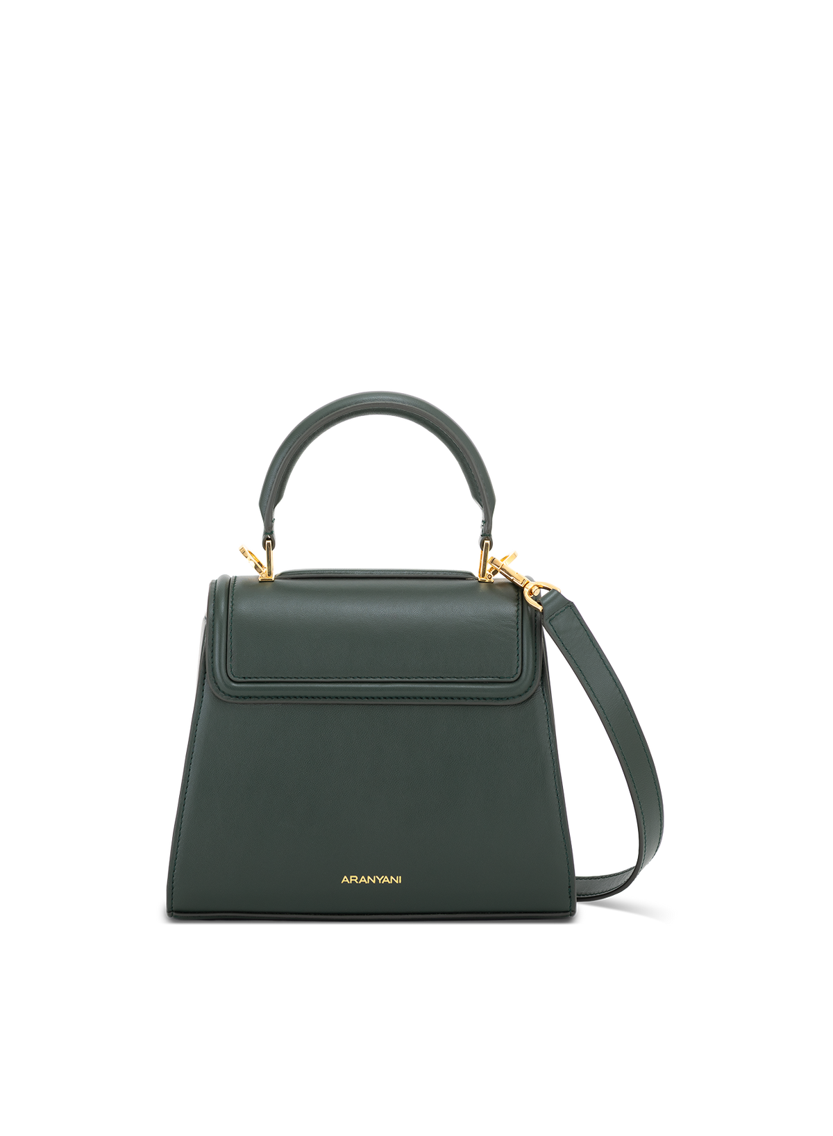 Calista M Monogram in Green, back view