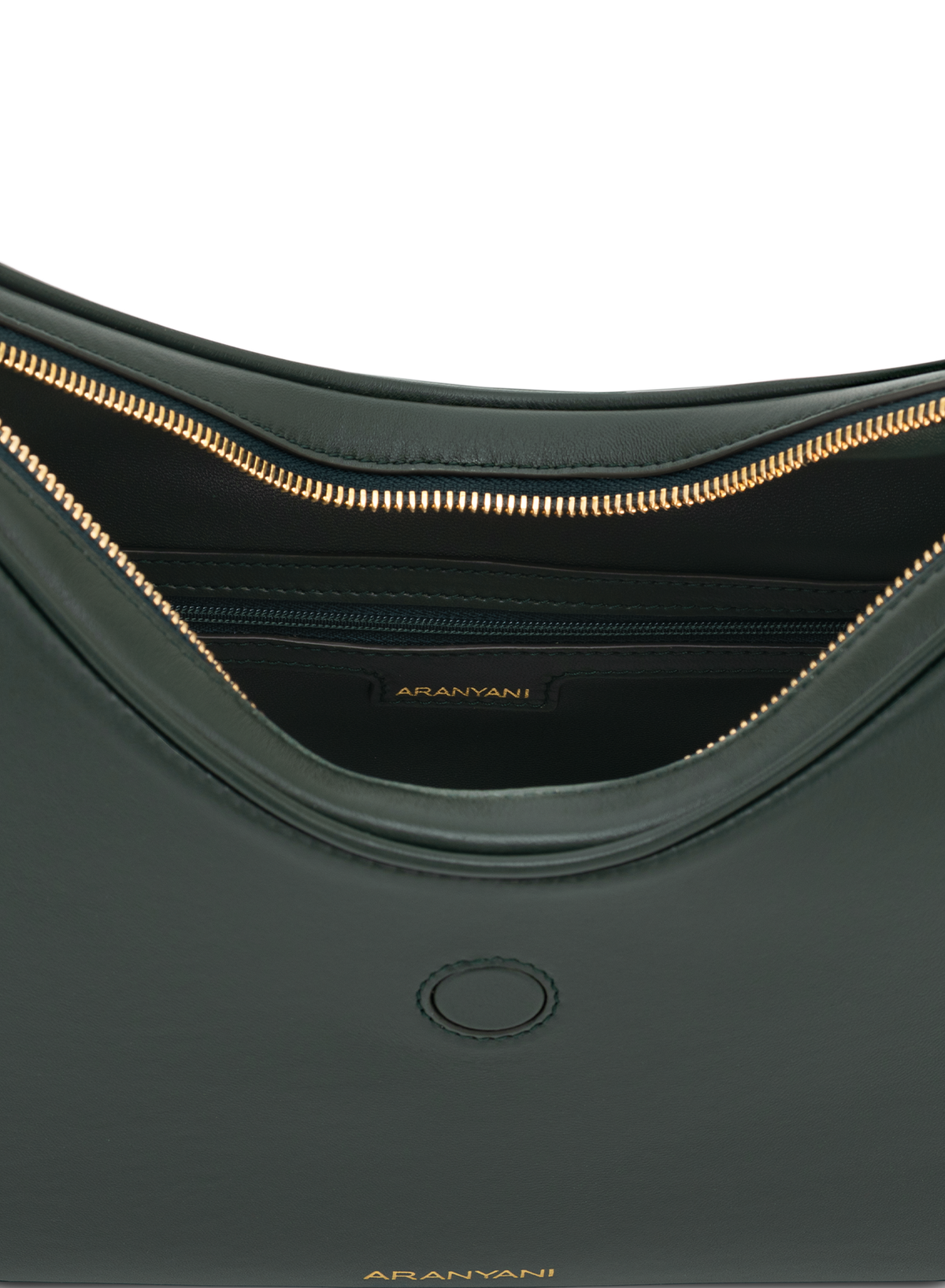 Velora Monogram in Green, top view