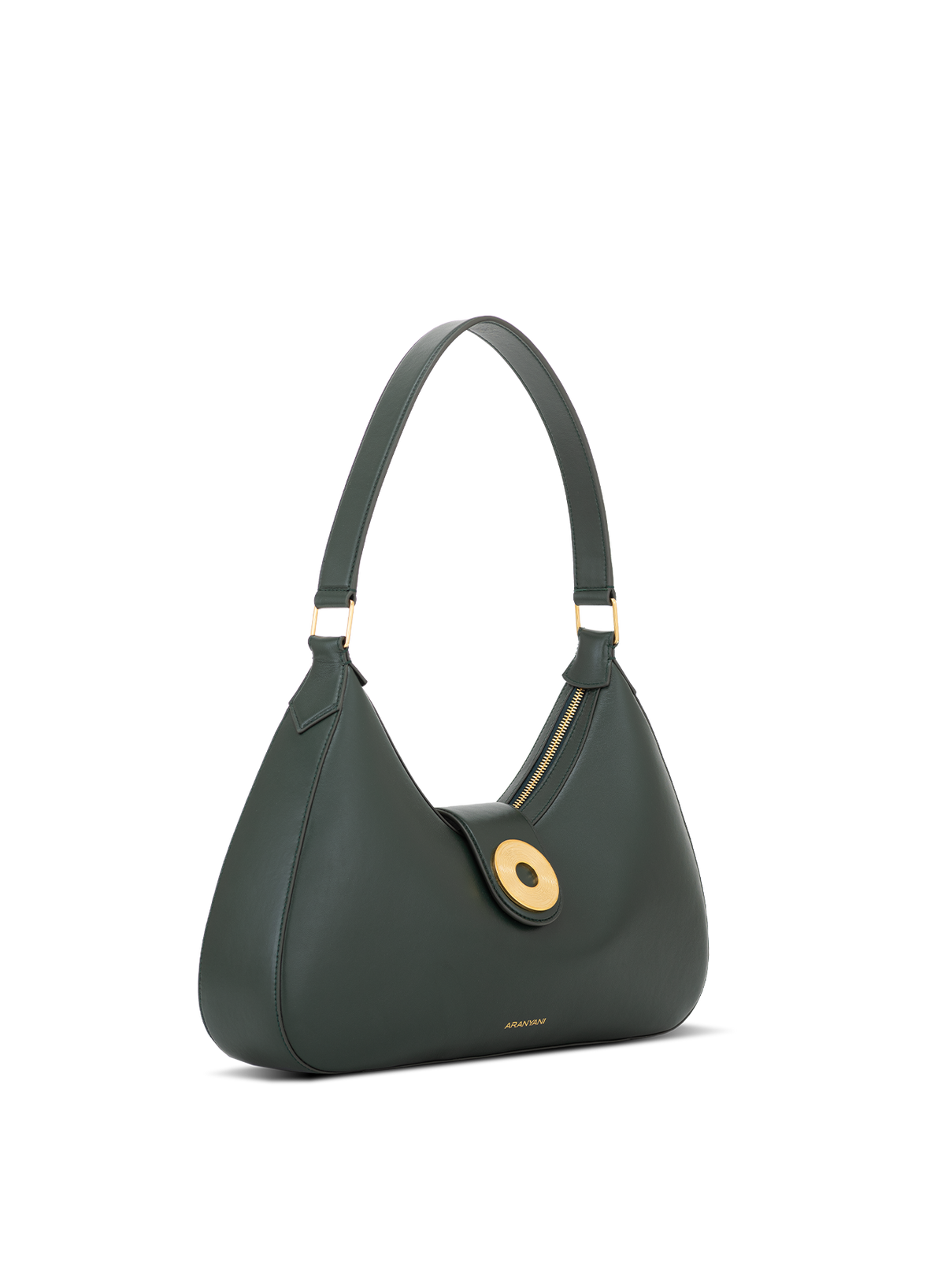 Velora Monogram in Green, side view