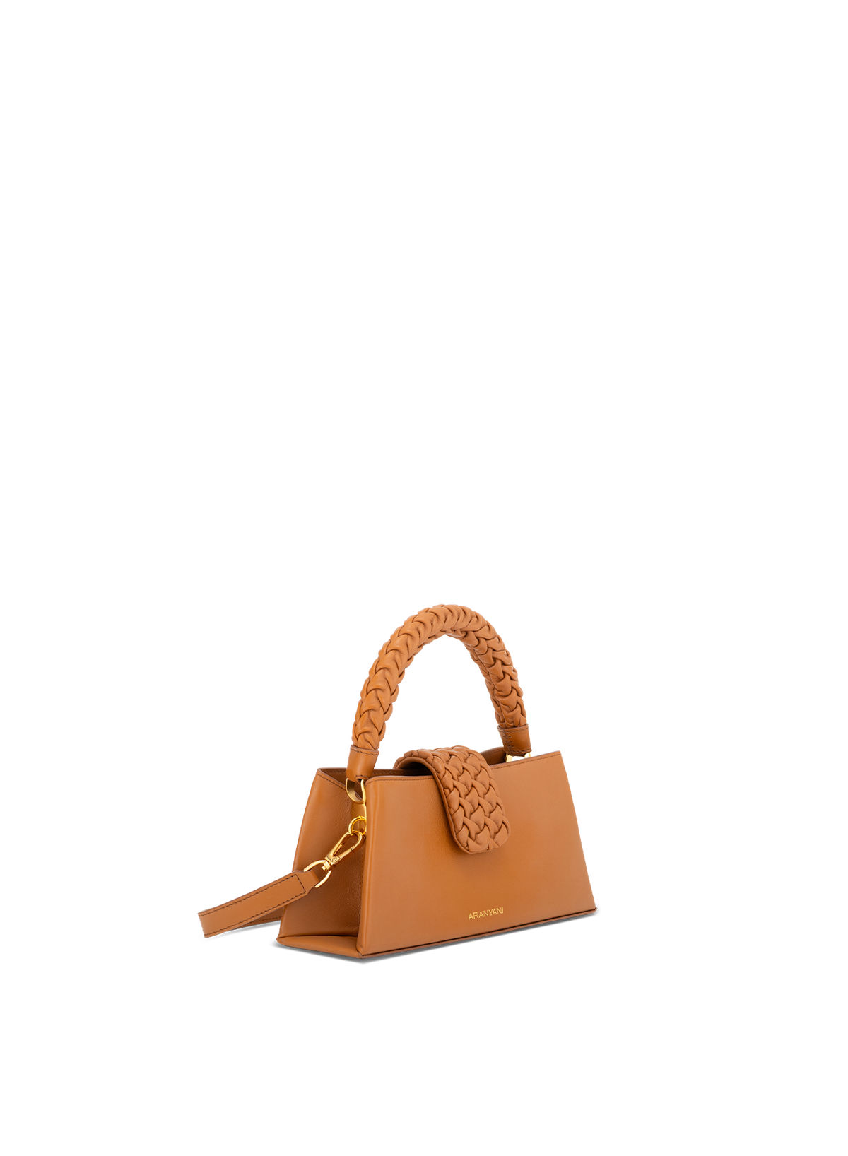 Mira S Hand-pleated in Bruno, side view