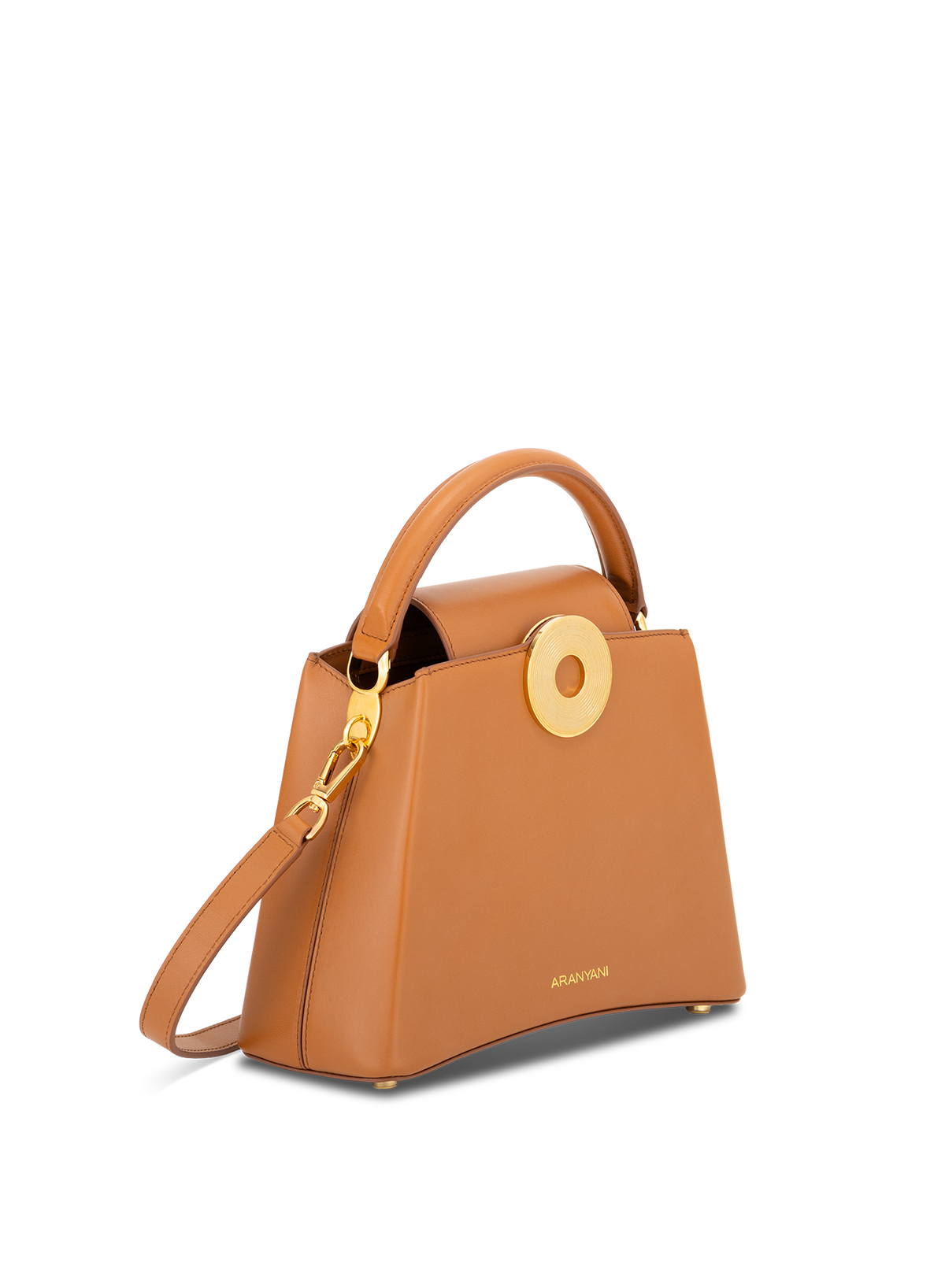 Electra M Monogram in Bruno, side view