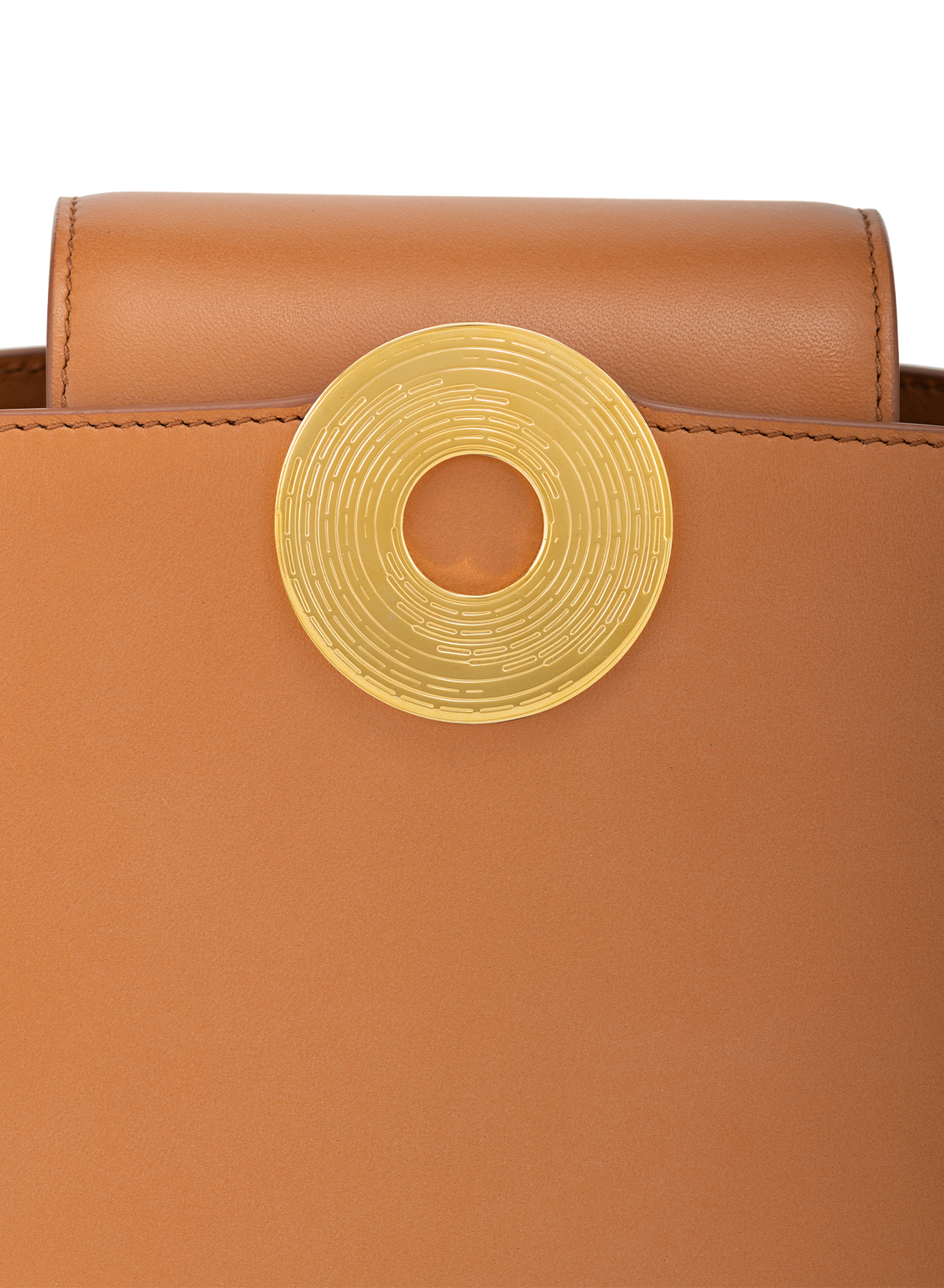 Electra M Monogram in Bruno, close-up detail