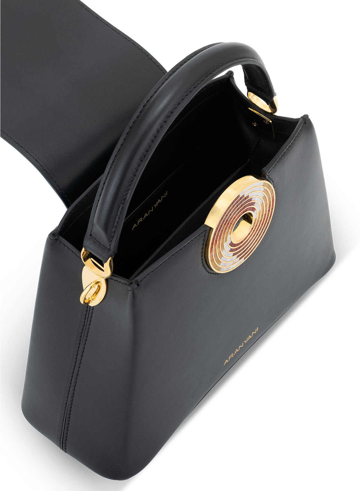 Electra M Mosaic in Obsidian, top view