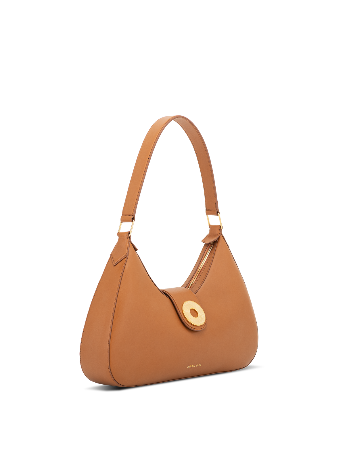 Velora Monogram in Bruno, side view