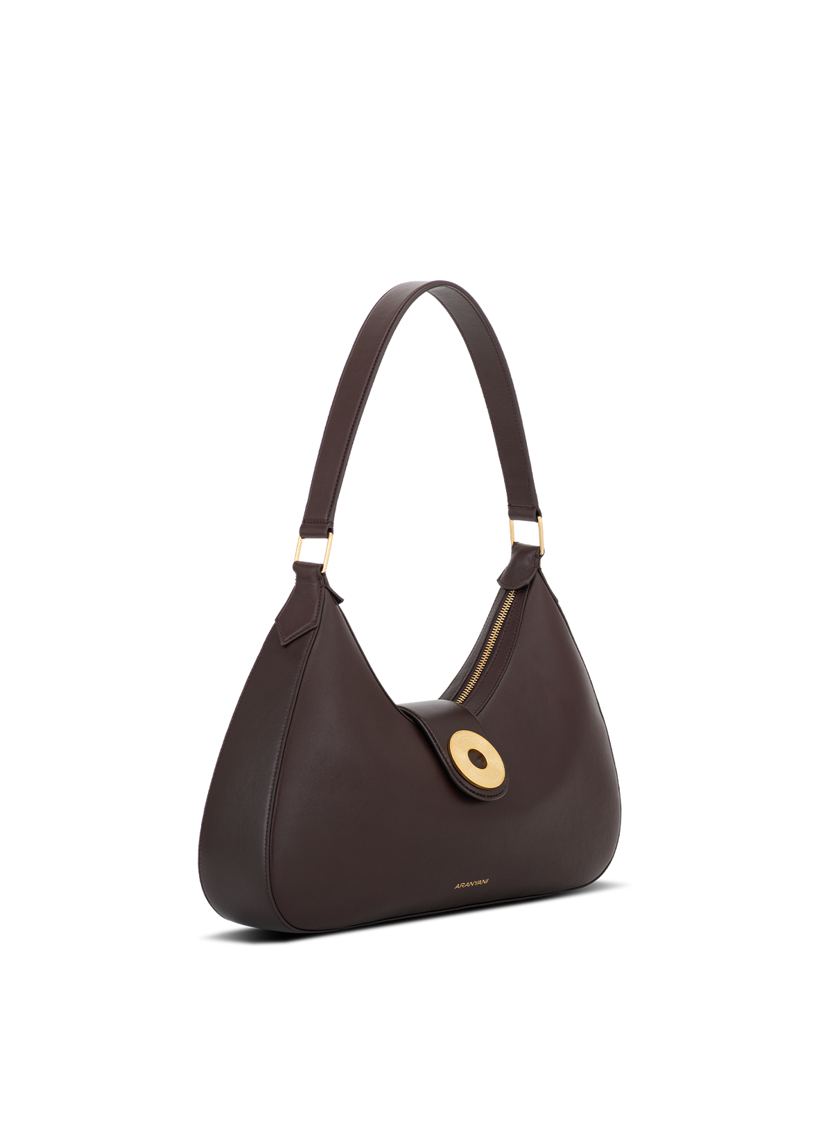 Velora Monogram in Mahogany, side view